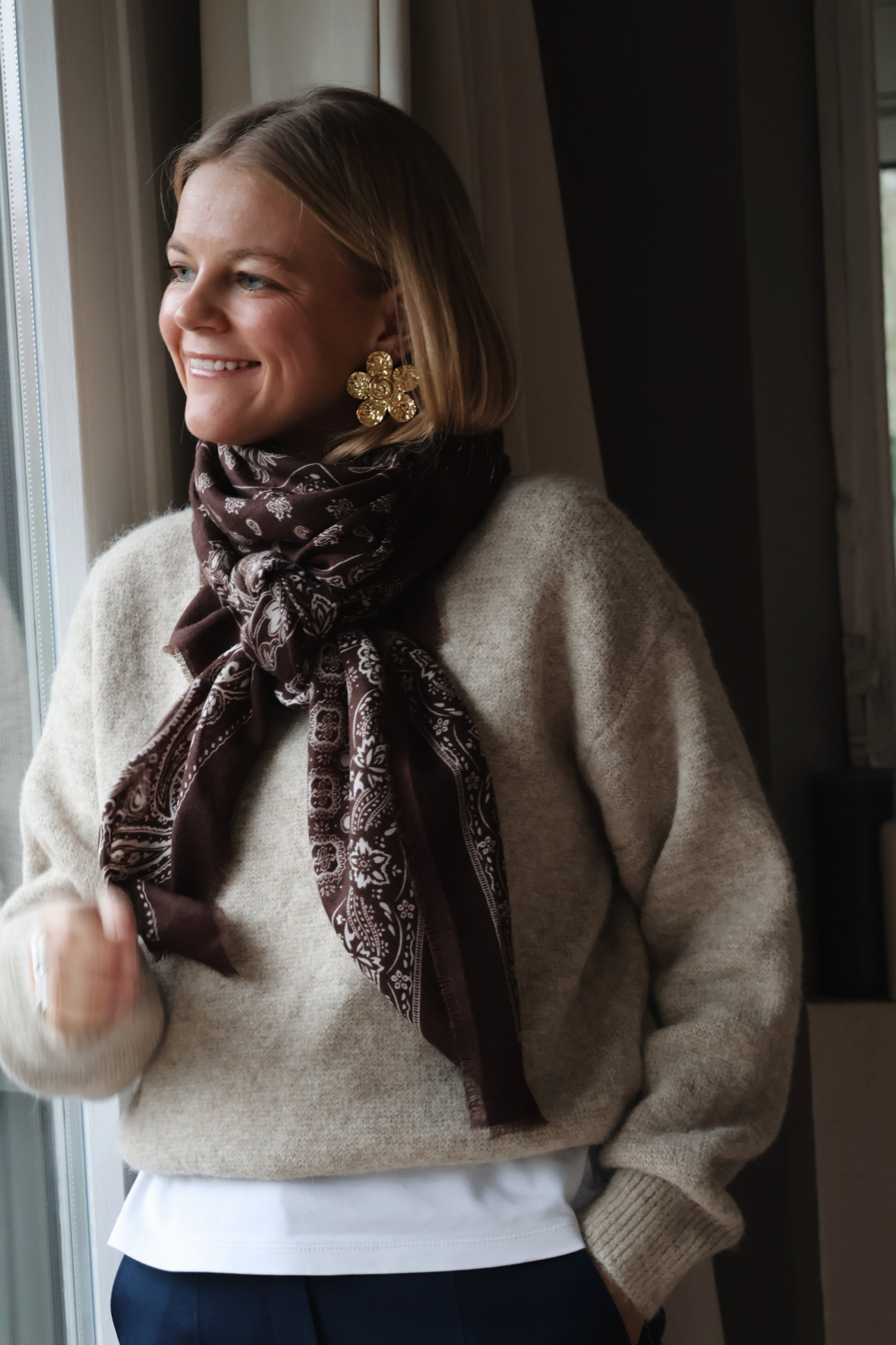 NYGGTYK Écharpe modulaire pour femme avec paillettes argentées et paillettes - Foulards pour mariage, fête
